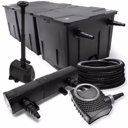 [Traitement efficace des algues] - SunSun CUV-218 fournit une eau limpide jusqu’à 20 000 l. La lampe UVC 18W élimine algues e ...