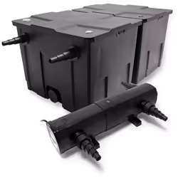 Kit SunSun de Filtration de Bassin Bio Filtre 60000l Stérilisateur UVC 24W - 54962
