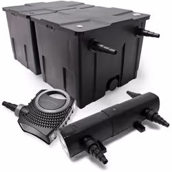 [Bassin de jardin propre] - Filtre bio SunSun CBF-350B, optimisé pour les bassins de 60 000 l, entretien facile, filtration e ...