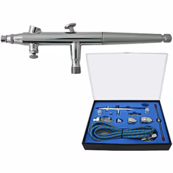Description générale Le pistolet aérographe 186K de Wiltec est un outil polyvalent, idéal pour divers projets de peinture tel ...