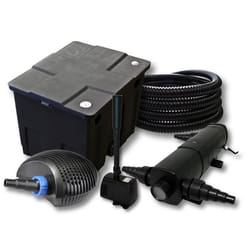 Filtre de bassin - SUNSUN - Kit de filtration de 12000l avec stérilisateur CTF éco et pompe 40W