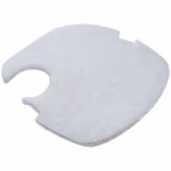 Pièce détachée : Non-tissé filtrant Pour SunSun filtre extérieur d’aquarium HW-302 175 x 175 x 20 mm Couleur : blanc Matériau ...