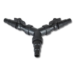 Distributeur deau pour tuyau de bassin SunSun Y-Valve avec valve de réglage - 50175