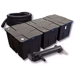 SunSun Kit de filtration de bassin 90000l 36W UVC 3. Stérilisateur et 5m Tuyau - 54780