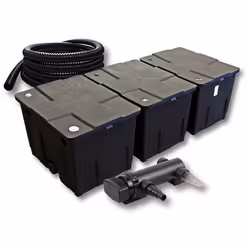 SunSun Kit de filtration de bassin 90000l 18W UVC 3. Stérilisateur et 5m Tuyau - 54784