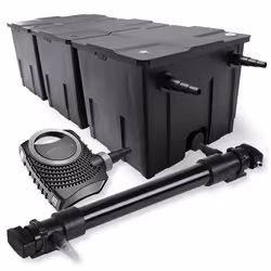 SunSun Kit de filtration de bassin 90000l 72W UVC 6. Stérilisateur NEO10000 80W Pompe - 54785