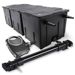 SunSun Kit de filtration de bassin 90000l 72W UVC 6. Stérilisateur NEO10000 80W Pompe - 54785
