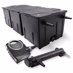 Filtre de bassin SunSun 90000l avec stérilisateur UVC 24W et pompe 70W