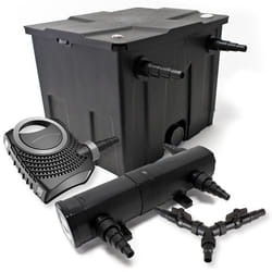 Kit de filtration de bassin pour 12000l 24W Stérilisateur NEO8000 Pompe 70W - 54909