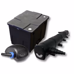 Kit de filtration de bassin pour 12000l avec 72W Stérilisateur et CTF éco Pompe avec 20W - 54913