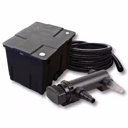 SunSun Kit de filtration de bassin 12000l 18W UVC 3. Stérilisateur et 5m Tuyau - 54244