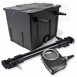 Filtre de bassin SunSun 12000l avec stérilisateur UVC 72W et pompe éco 10000l/h 80W
