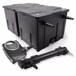 SunSun Kit de filtration de bassin 60000l 36W UVC 6. Stérilisateur NEO10000 80W Pompe - 54668