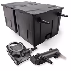 SunSun Kit de filtration de bassin 60000l 18W UVC 3. Stérilisateur et NEO7000 50W Pompe