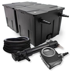 Kit de filtration de bassin SUNSUN - 60000l 36W UVC 6 - Stérilisateur NEO8000 70W Pompe Tuyau