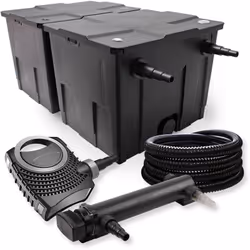 [Bassin de jardin propre] - Filtre bio SunSun CBF-350B, optimisé pour les bassins de 60 000 l, entretien facile, filtration e ...