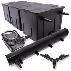SunSun Kit filtration bassin 90000l 72W Stérilisateur NEO10000 80W Pompe - 55178