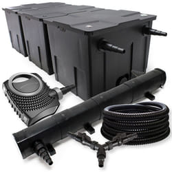 Filtre de bassin SunSun 90000l 72W Stérilisateur NEO10000 80W Pompe 25m Tuyau - 55190