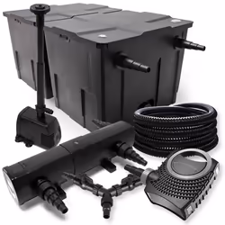 Kit de filtration de bassin SUNSUN - 60000l - Stérilisateur NEO8000 70W - Pompe 25m Tuyau Fontaine