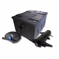 SunSun Kit de filtration de bassin pour 60000l 24W Stérilisateur et 40W Pompe