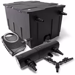SunSun Kit filtration bassin 60000l 24W Stérilisateur NEO10000 80W Pompe - 55282