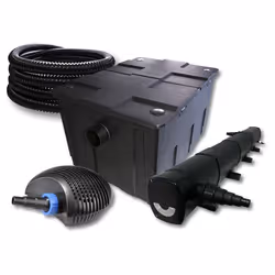 Kit de filtration de bassin SunSun pour 60000l avec Stérilisateur 72W et Pompe éco 40W - 55304
