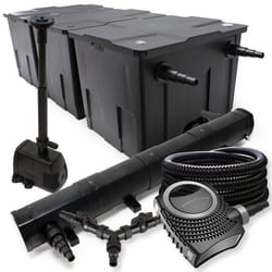 SunSun Kit filtration bassin 90000l 72W Stérilisateur NEO10000 80W Pompe 25m Tuyau Fontaine - 55238