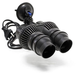 Wiltec - SunSun JVP-200A Pompe de brassage double Wavemaker, 5000 l/h 7 w, fixation par ventouse, pour aquarium, eau de mer, eau douce, eau saumâtre,