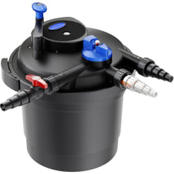 Sunsun - Wiltec CPF-5000 Filtre de bassin à pression avec stérilisation uv - 380 x 380 x 410 mm - 11 w / étang 8000 l max. / réservoir 20 l
