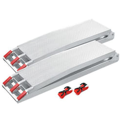 Wiltec Lot de 2x Rampe de char