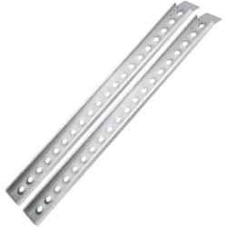 Xpotool - Wiltec Lot de 2x Rampe de chargement 1630 x 158 mm – capacité de charge max. 360 kg – profil à trous – en Aluminium – Rampe d'accès