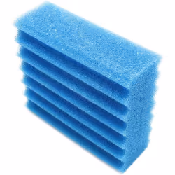 Description générale Éponge filtrante bleue pour filtre de bassin, pièce détachée originale SunSun pour modèles CBF-200T, CBF ...