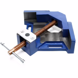 Outil spécial Précision angulaire Largeur de mors: 100 mm Profondeur de serrage max.: 60 mm 4 kg Étau d’angle pour atelier et ...