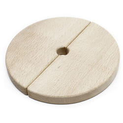 Pièce de rechange Couvercle en bois pour Presse-fruits / -moût / pressoir 2 Pièces