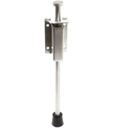 Wiltec - Guide de porte à pédale 118-146mm en Acier inoxydable Butoir de porte Amortisseur de sol Bloque-porte Cale à pédale Quincaillerie