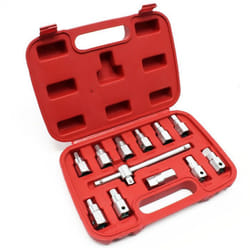 Coffret de douille de vidange