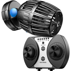 Sunsun - CW-140 Pompe de brassage Wavemaker, 1200-15000 l/h 40 w avec contrôleur, fixation par aimant, pour aquarium, eau de mer, eau douce, eau
