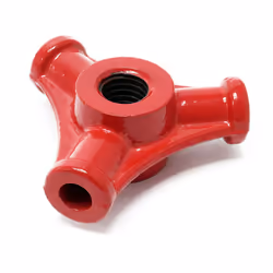 Écrou 3 voies de rechange avec une distance de 110 mm Pour le pressoir à fruits de 18l Matériel facile à nettoyer Garantit un ...