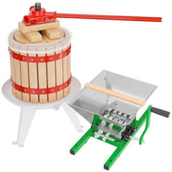 Wiltec Kit Presse et Broyeur à