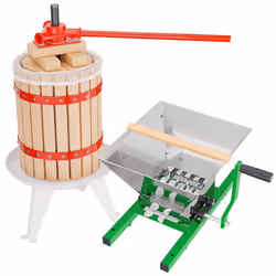 Wiltec Kit Presse et Broyeur à