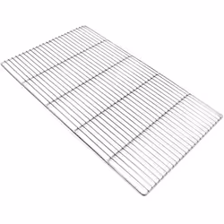 Description générale Profitez de moments conviviaux autour d'un barbecue avec cette grille en acier inoxydable, conçue pour d ...