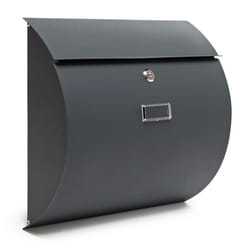 Boite aux lettres Design V17 Mailbox Antharcite Revêtue par poudre Boite postale murale - 60164