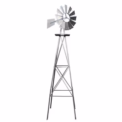 Wiltec Éolienne de jardin Desi