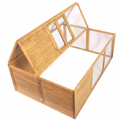 Wiltec Clapier pliable – 153 x