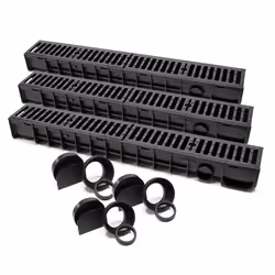 Wiltec 3x Caniveau – 1000 x 14