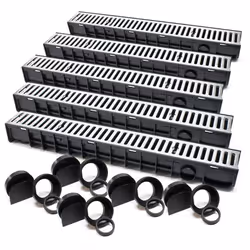 Wiltec 5x Caniveau – 1000 x 14