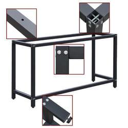 Châssis fixe établi B50xL125xH