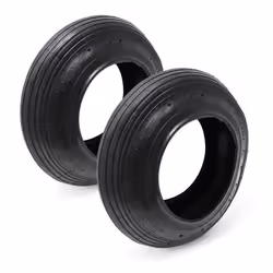 Wiltec Lot de 2x Pneu 3.50-8 p