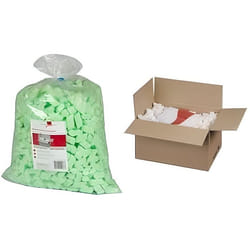 Sac 15L billes vertes particules de calage pour co