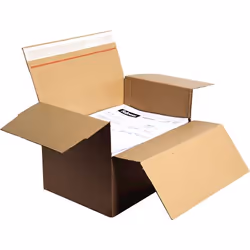 Fellowes 7374901, Boîte d’emballage, Livraison, Mobile, Rangement, Carton, Marron, Rectangle, 312 mm